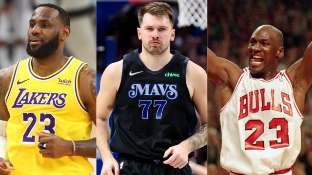 Luka Doncic MJ LeBron
